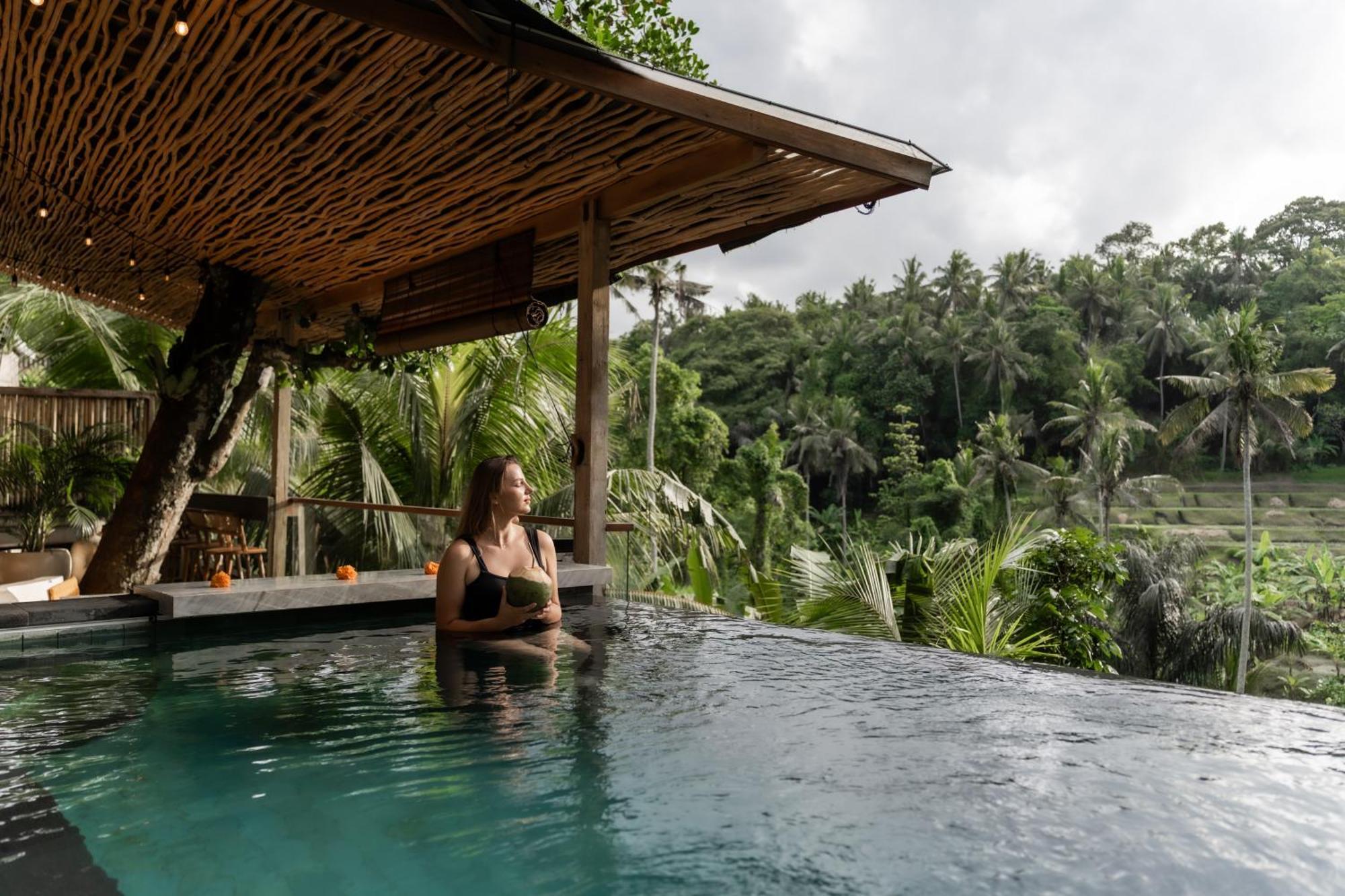 Ubud Riverside Villa Exterior foto