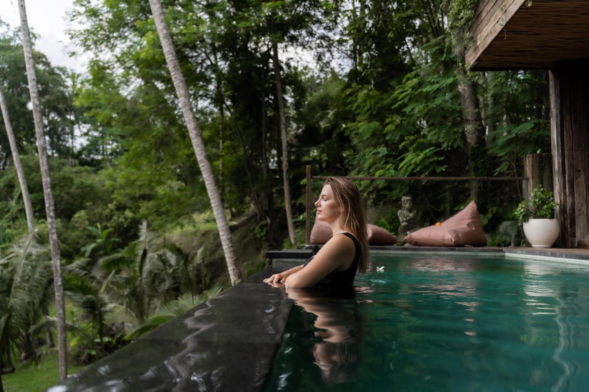 Ubud Riverside Villa Exterior foto