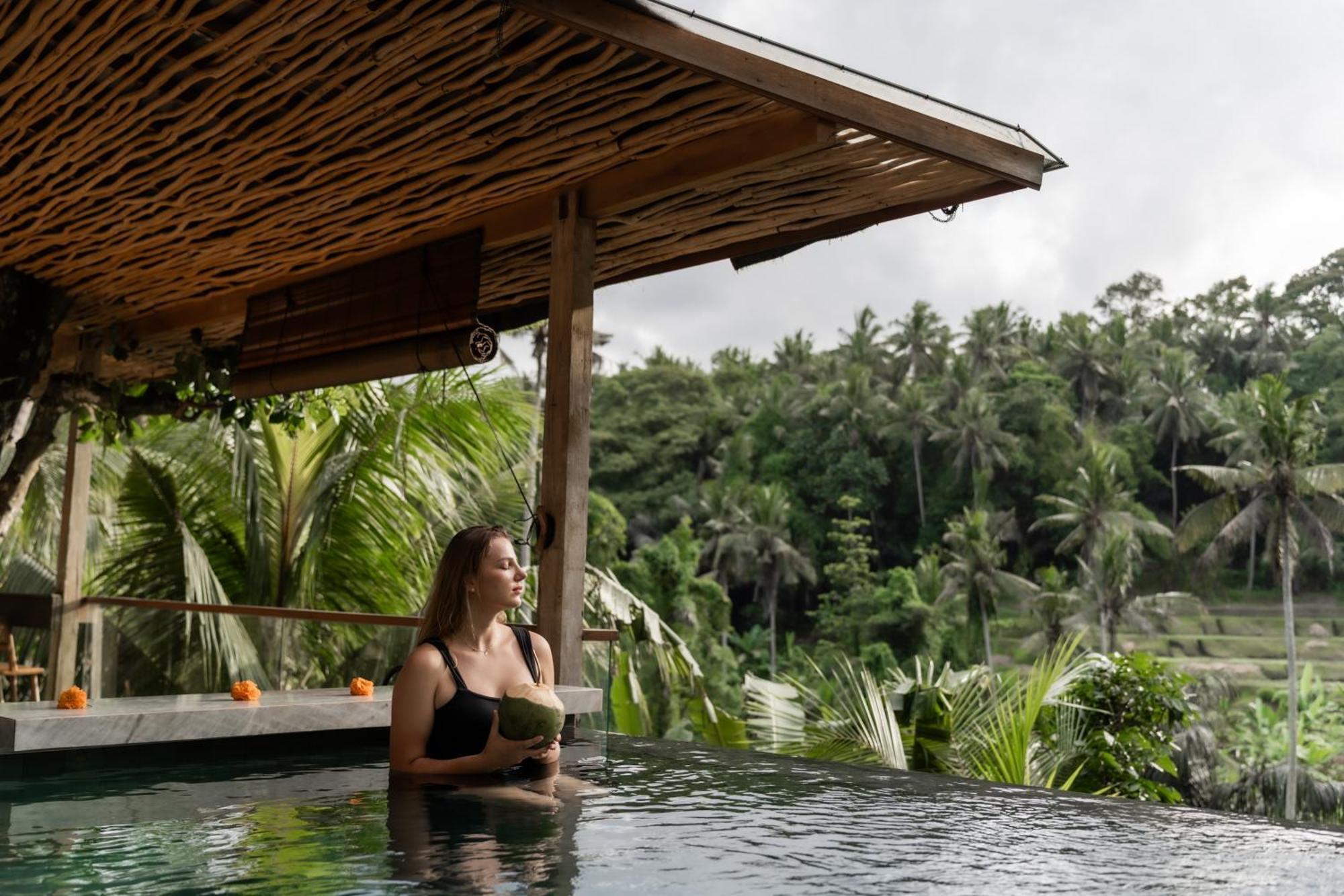 Ubud Riverside Villa Exterior foto